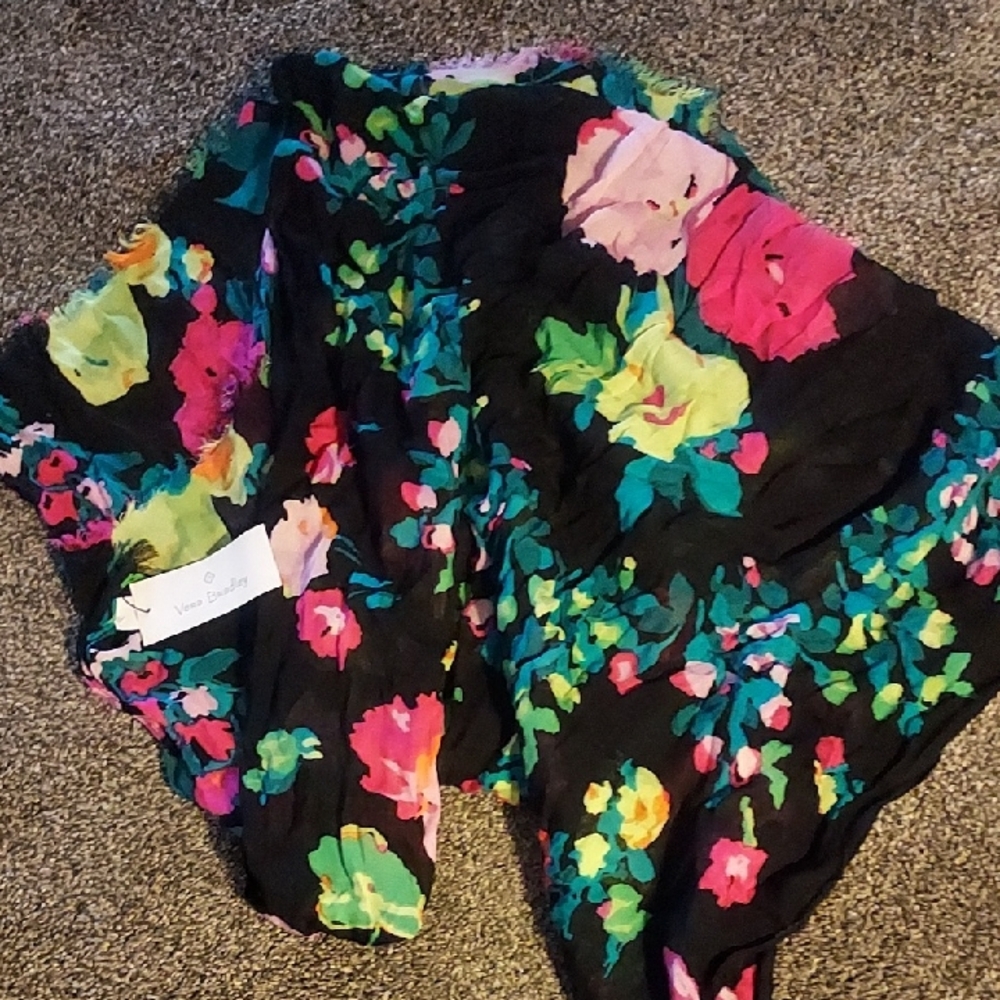 NWt, Vera Bradley Multicolor Floral Scarf